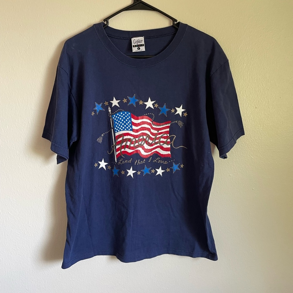 Vintage Patriotic 4th of July Graphic T-shirt